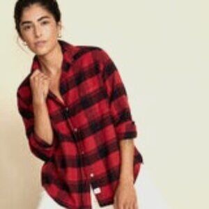 Grayson The Hero Red/Black Plush Flannel, New, Size 2 (Small)